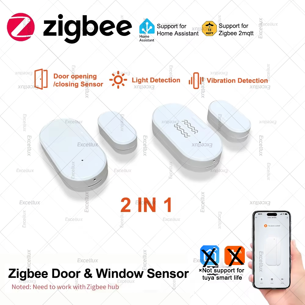 Home Security Device - Zigbee 3.0 sensor de janela de