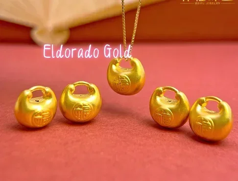 Home Security Companies - Pingente de ouro puro 24k Eldorado