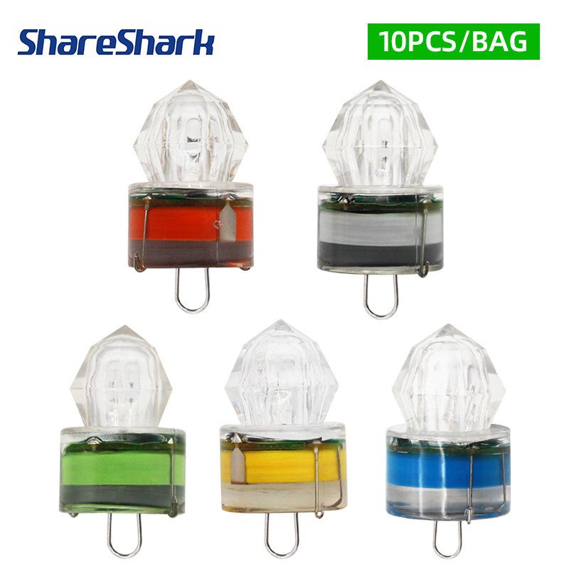 Home Security Companies - ShareShark 10 peças/pacote Luzes LED para