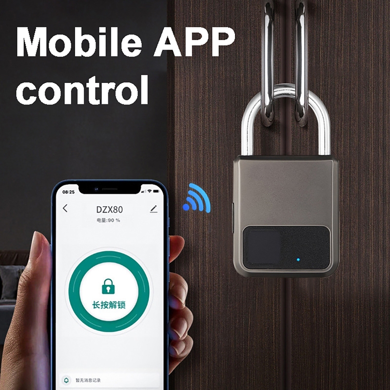 Home Security Key - Tuya cadeado inteligente com 20 números,