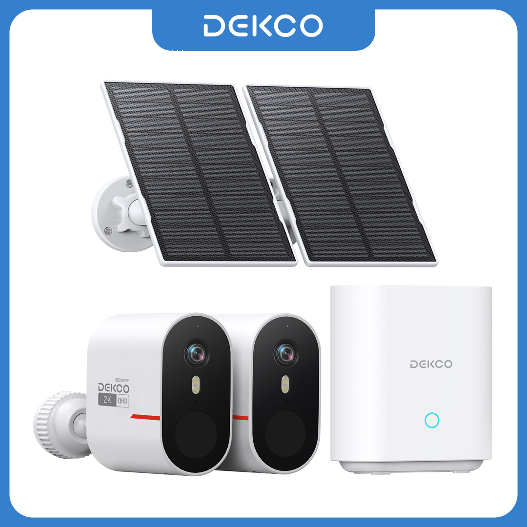 Home Security And Cctv - Sistema de Câmera Solar WiFi Dekco