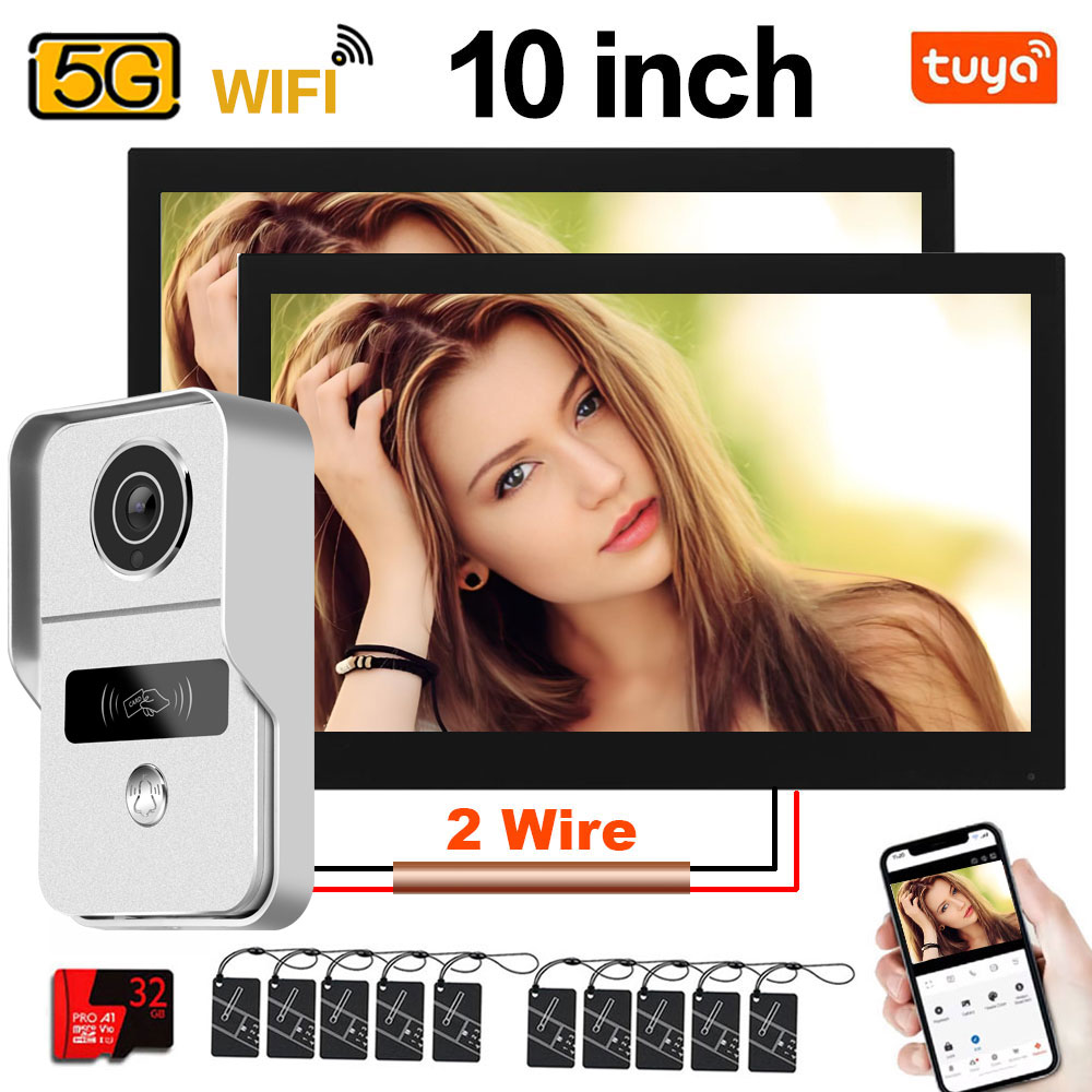 Home Security Uk - Monitor Touchscreen Tuya 1080P 5G Wifi