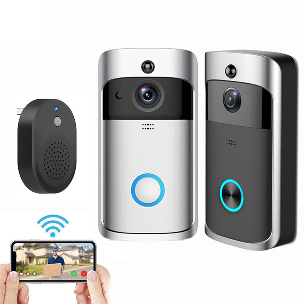 Home Security Uk - Campainha de vídeo inteligente v5, sem