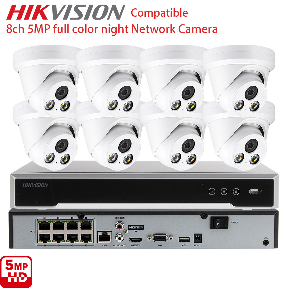 Home Security System Hikvision - Sistema de Câmeras de Segurança IP