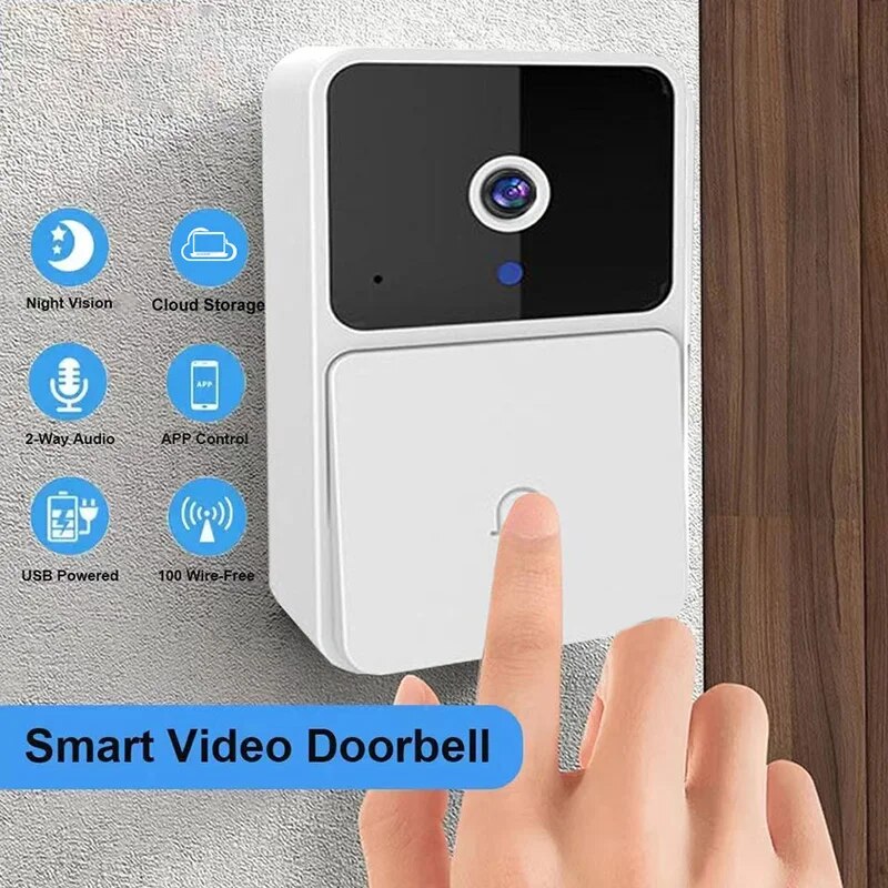Home Security Features - Campainha de vídeo WiFi sem fio