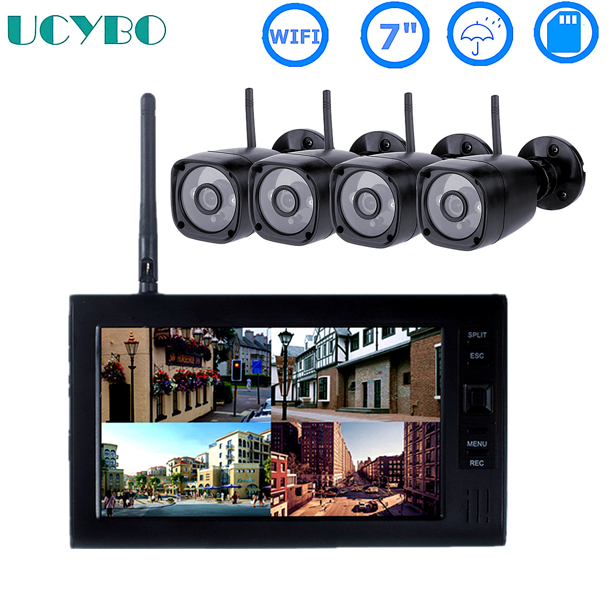 Home Security And Cctv - Sistema de segurança CCTV sem fio