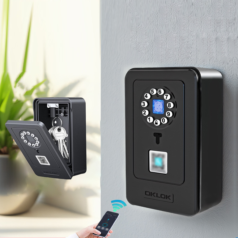 Home Security Key - Cofre Inteligente com Design de Cadeado