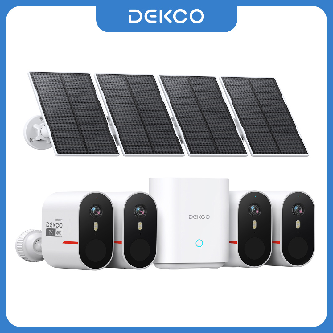 Home Security And Cctv - Sistema de Câmera Solar WiFi Dekco