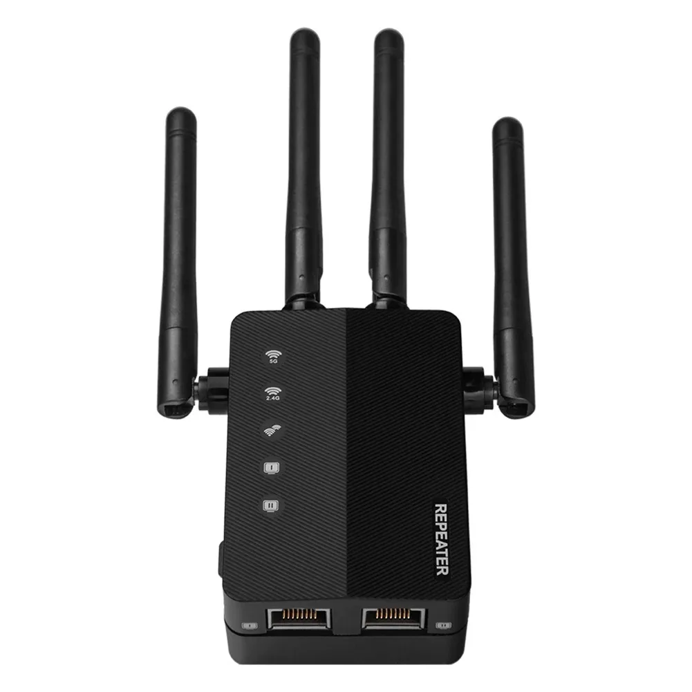 Home Security Features - Extensor WiFi com capacidade de banda
