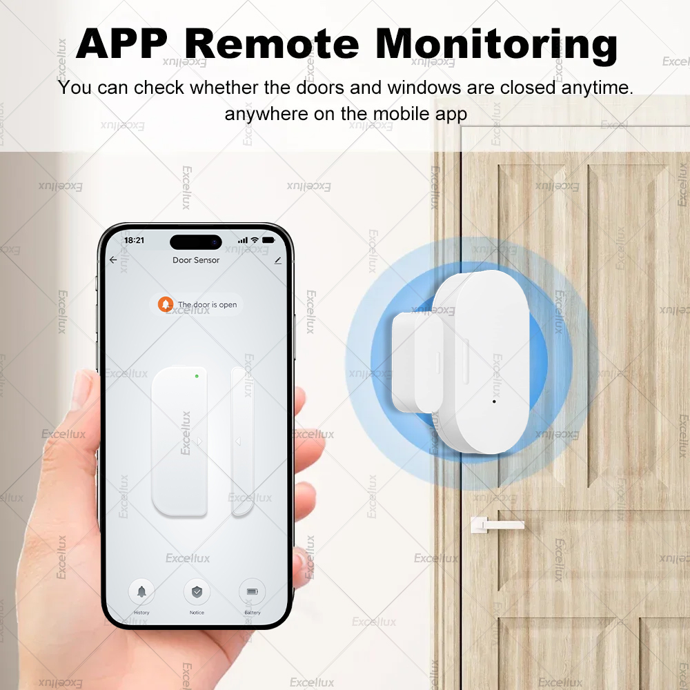 Zigbee 3.0 sensor de janela de - Home Security Device avaliação e preço