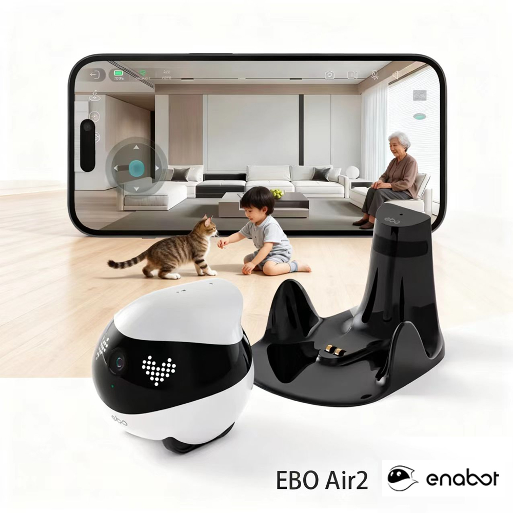 Enabot ebo air 2 robô companhe - Home Security Robots avaliação e preço