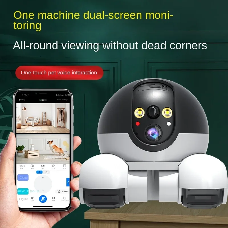 2mp câmera ip 5g wifi casa int - Home Security Robots avaliação e preço