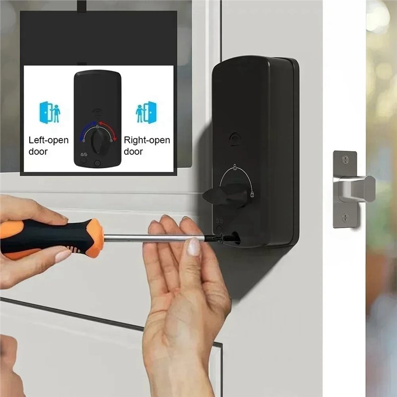 Fechadura de porta com impress - Home Security Features avaliação e preço