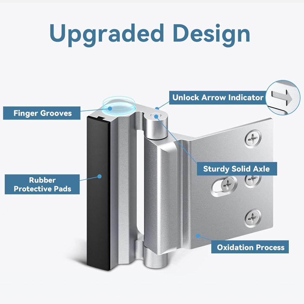 Fechadura de Reforço para Port - Home Security Door Reinforcement Lock avaliação e preço