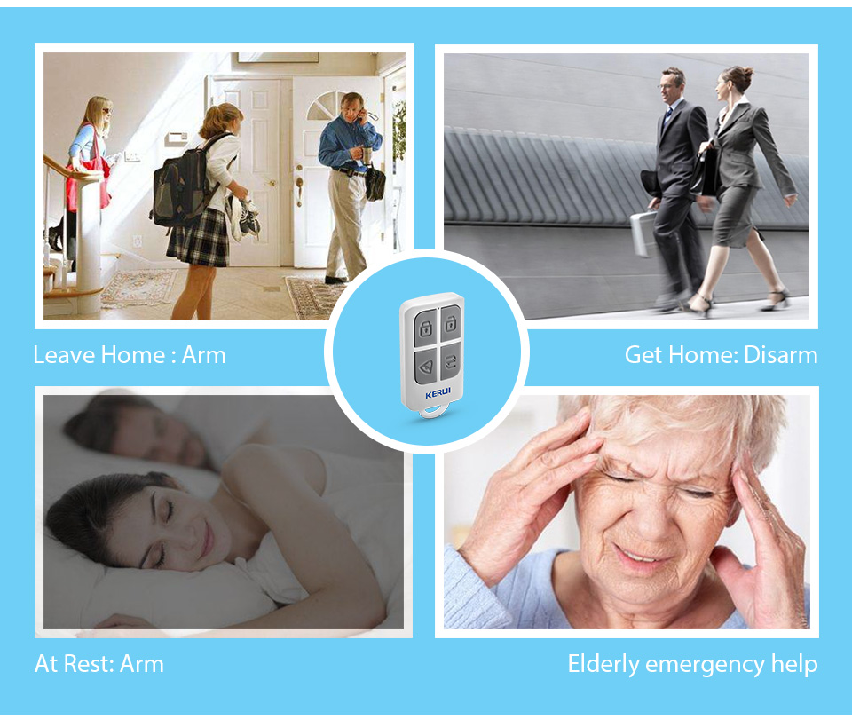 Kerui sem fio de alto desempen - Home Security Device avaliação e preço
