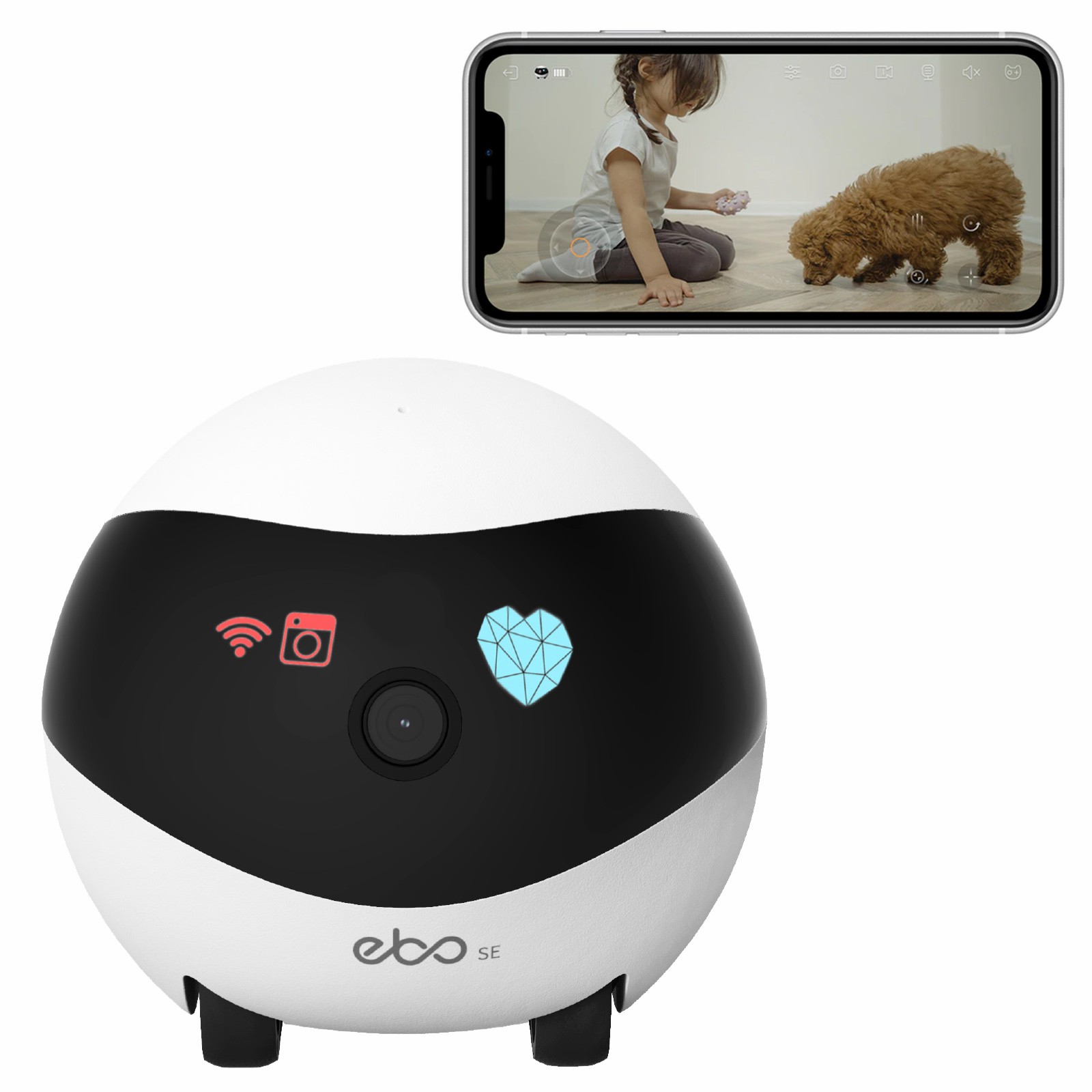 EBO SE Smart Home Robot Compan - Home Security Robots avaliação e preço
