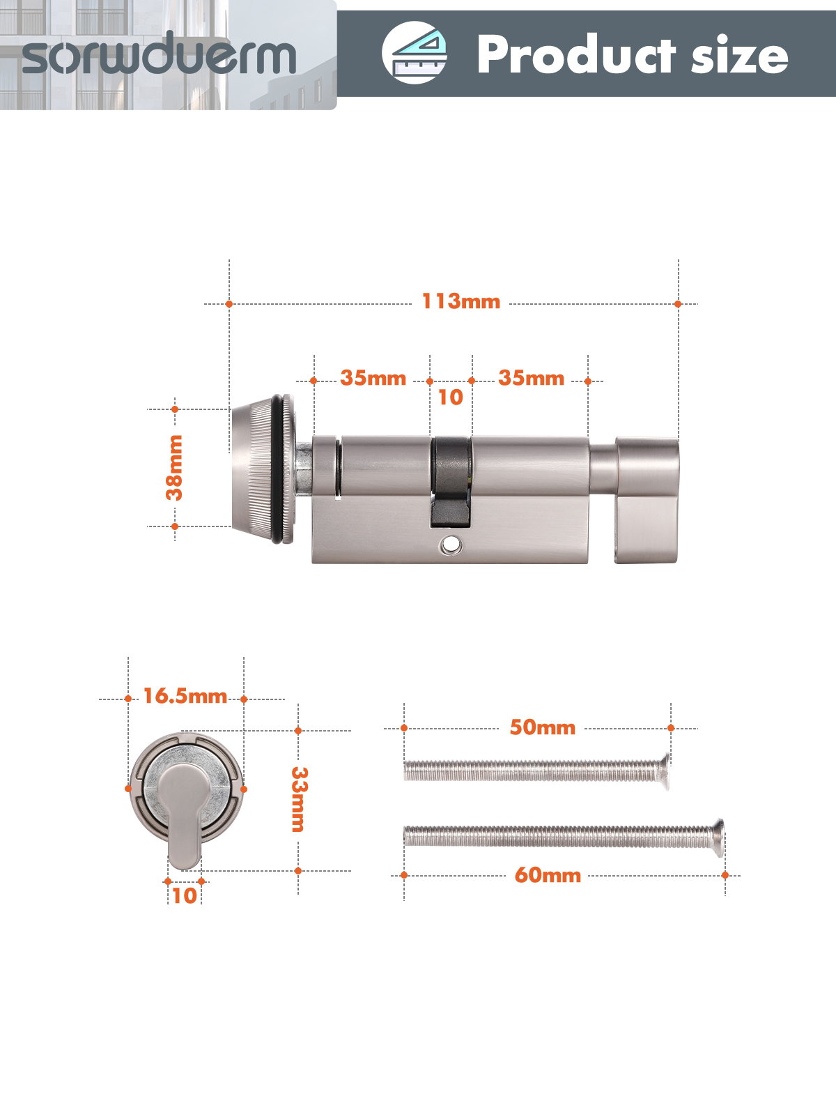 Fechadura de Porta Interna em  - Home Security Key avaliação e preço