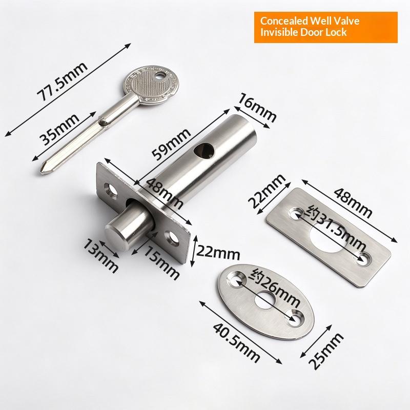Fechadura Oculta Antifurto em  - Home Security Key avaliação e preço
