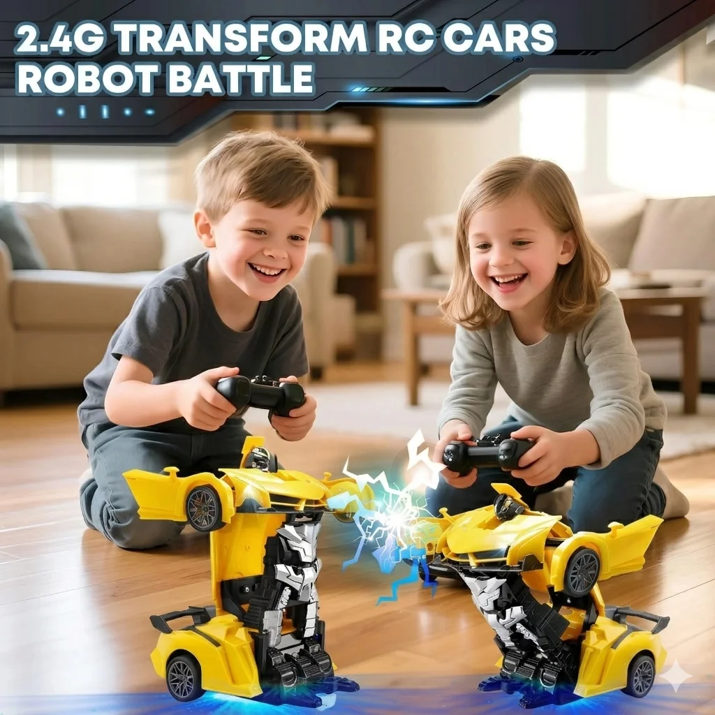 Carro Robô RC 2 em 1 com Contr - Home Security Companies avaliação e preço