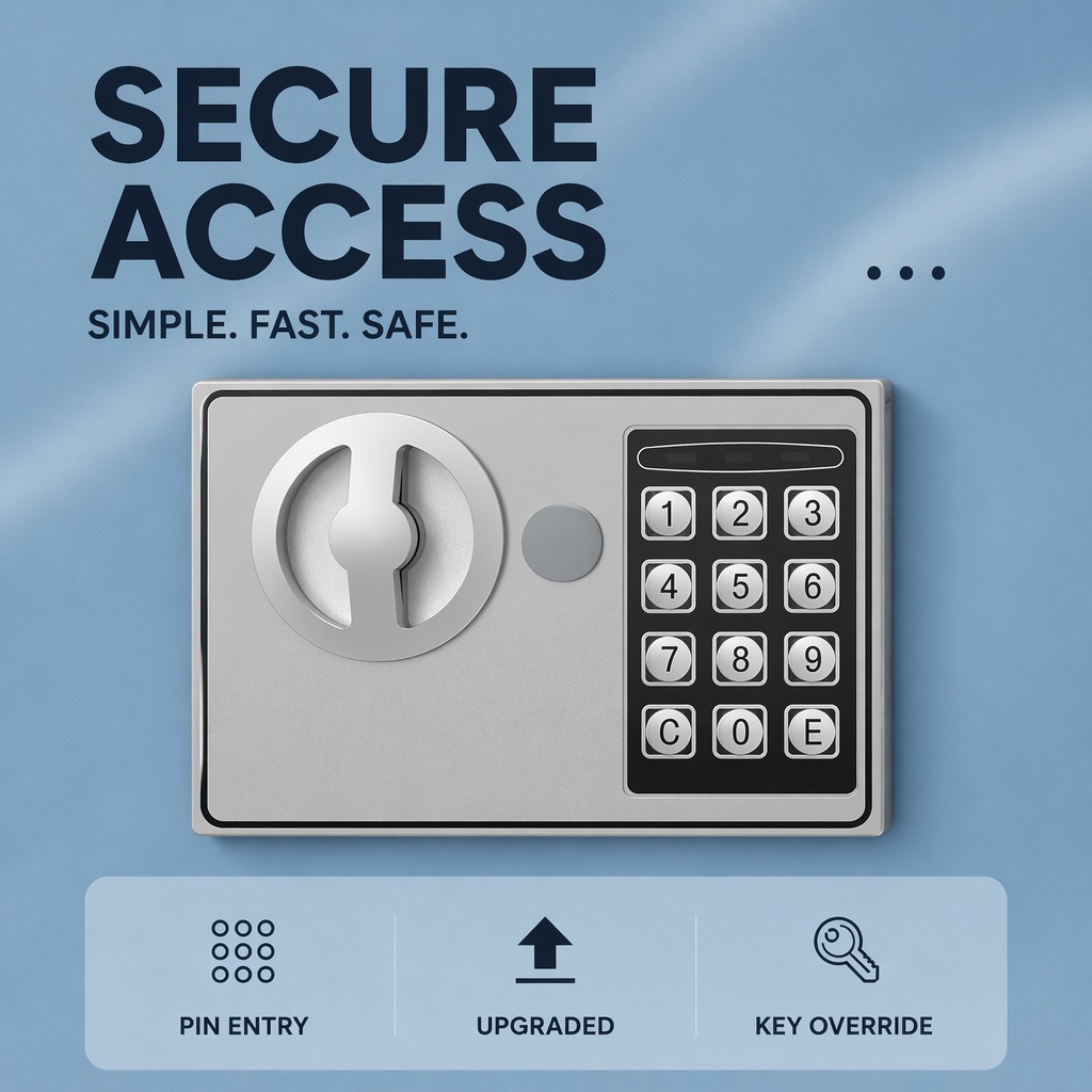 Cofre Eletrônico Digital de Aç - Home Security Key avaliação e preço