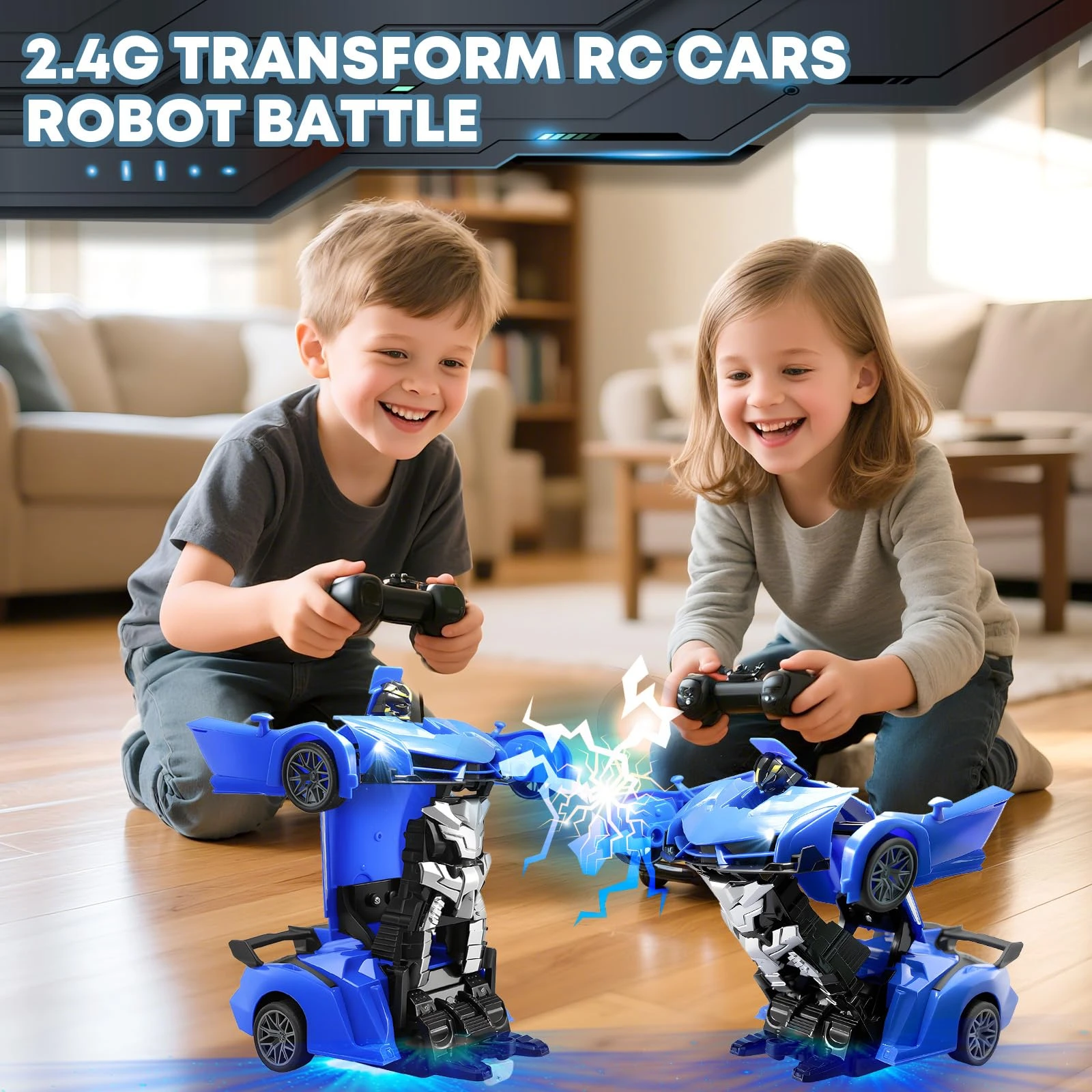 Carro Robô RC 2 em 1 com Contr - Home Security Companies avaliação e preço