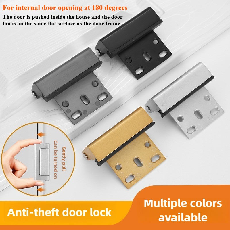 1 PEÇA Fechadura de Segurança  - Home Security Door Reinforcement Lock avaliação e preço