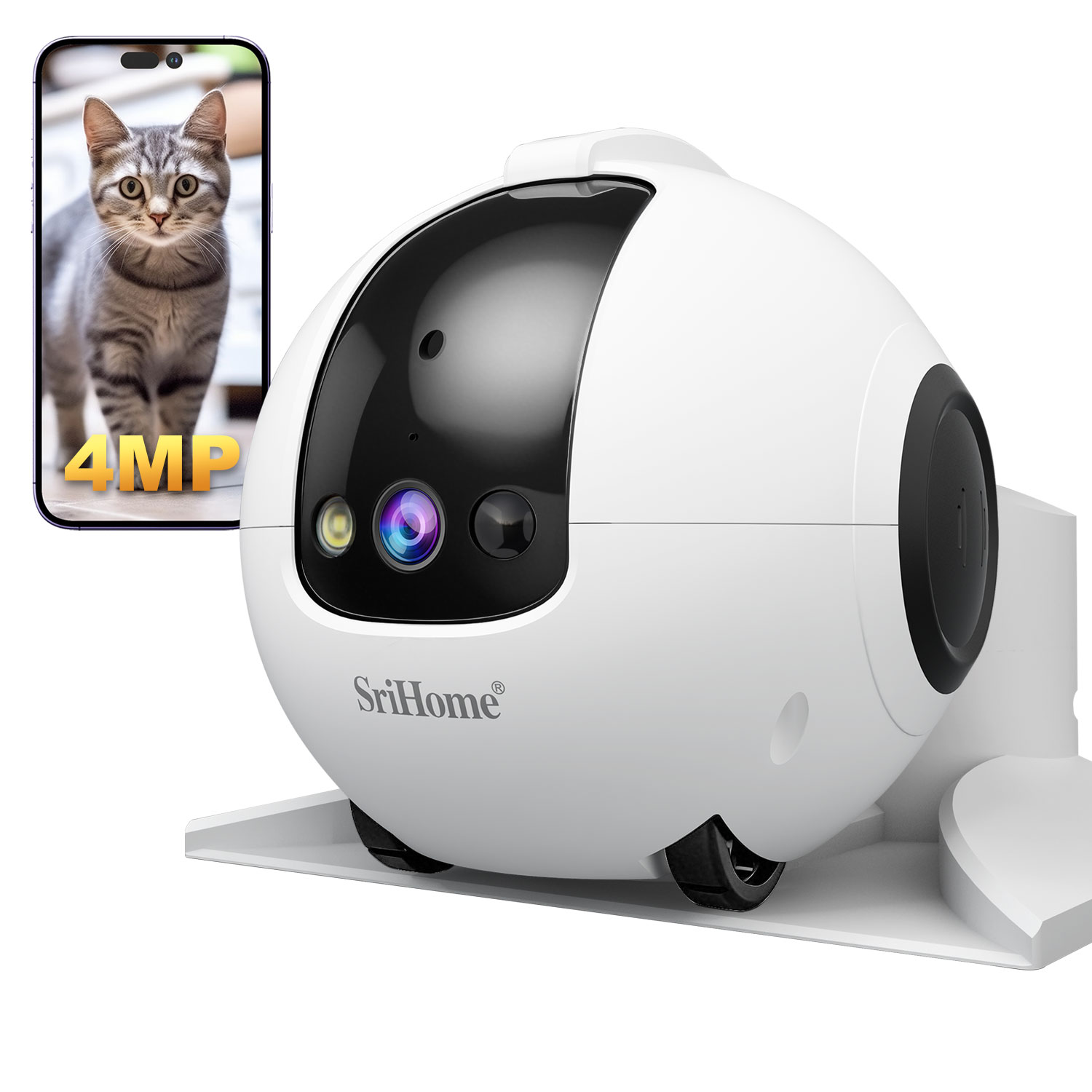 Câmera Dome IP PTZ Sem Fio Col - Home Security Robots avaliação e preço
