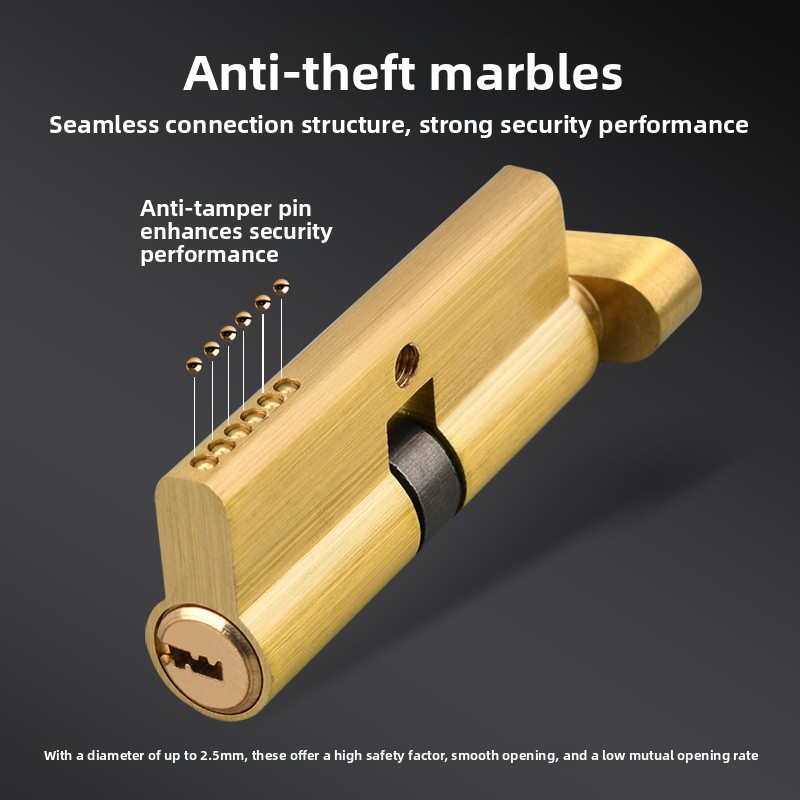 Fechadura de cilindro de porta - Home Security Key avaliação e preço