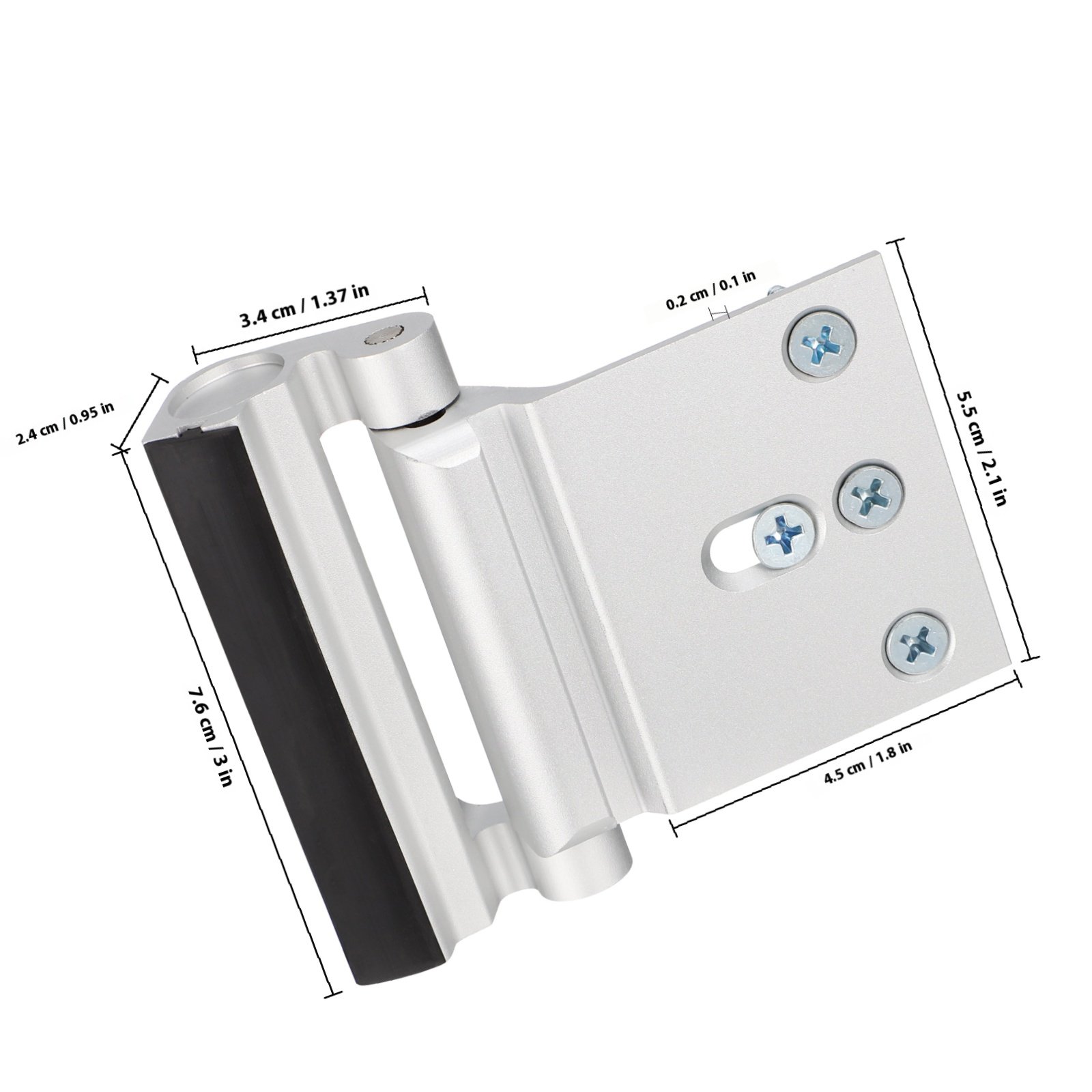 2 Peças de Trava de Segurança  - Home Security Door Reinforcement Lock avaliação e preço