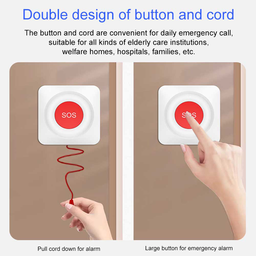 Botão SOS WIFI Zigbee Compatív - Home Security Device avaliação e preço