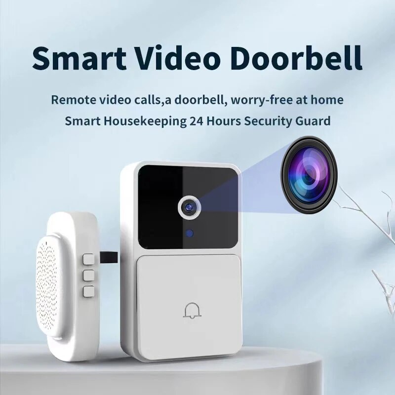 Campainha de vídeo WiFi sem fi - Home Security Features avaliação e preço