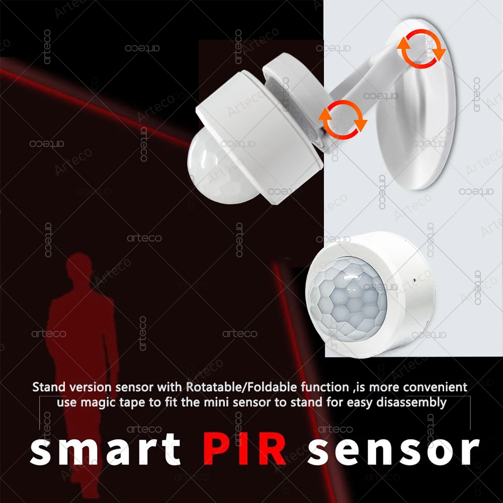 Sensor de Movimento PIR Mini Z - Home Security Device avaliação e preço