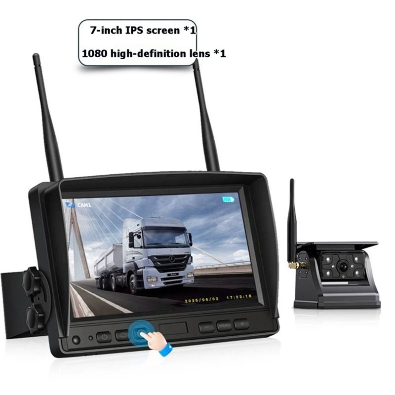Monitor Solar para Carro ABSY, - Camera Solar Wireless avaliação e preço