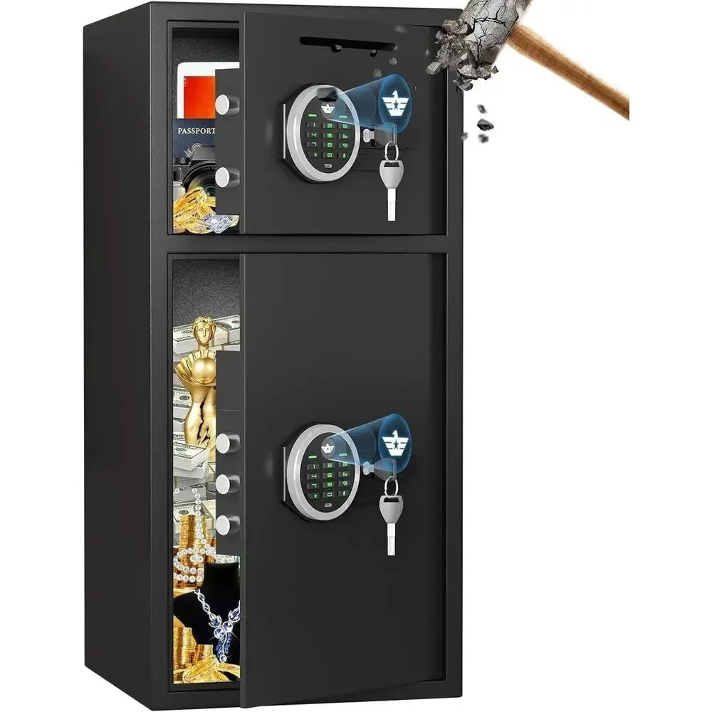 Cofre de Segurança à Prova d'Á - Home Security Features avaliação e preço