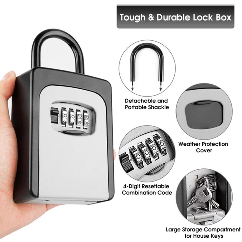 Wall-Mounted Key Storage Box P - Home Security Key avaliação e preço