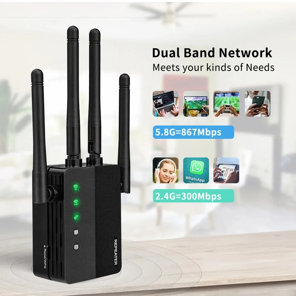 Extensor WiFi com capacidade d - Home Security Features avaliação e preço