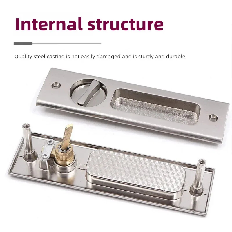 Fechadura da porta deslizante  - Home Security Key avaliação e preço