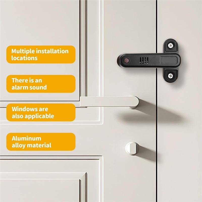 Fechadura de Segurança para Ca - Home Security Door Reinforcement Lock avaliação e preço