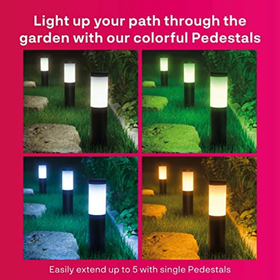 Luzes Externas Inteligentes in - Philips Light Hue Color avaliação e preço