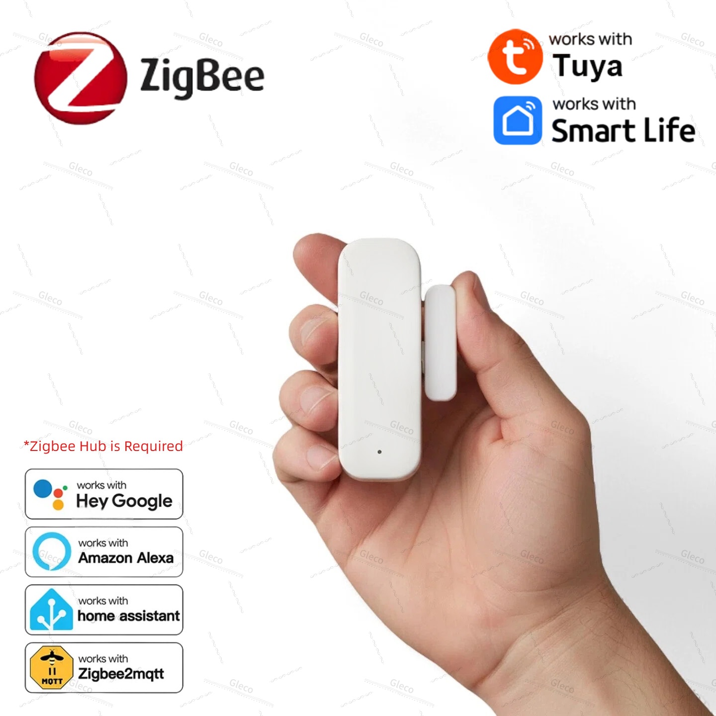 Tuya zigbee porta janela senso - Home Security Device avaliação e preço