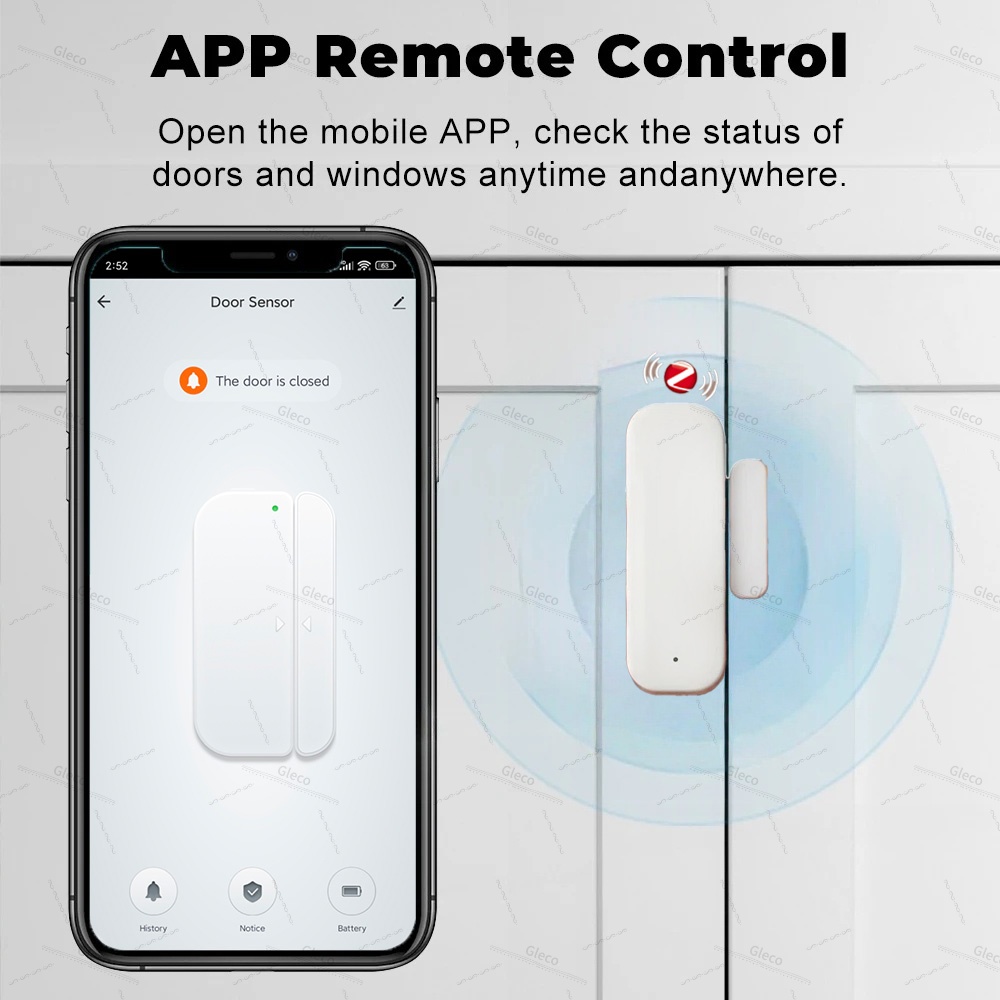 Tuya zigbee porta janela senso - Home Security Device avaliação e preço