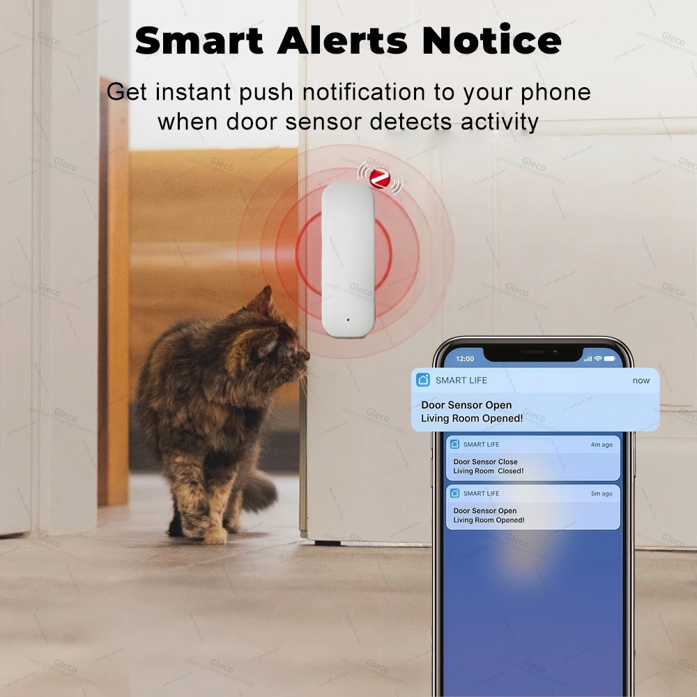 Tuya zigbee porta janela senso - Home Security Device avaliação e preço