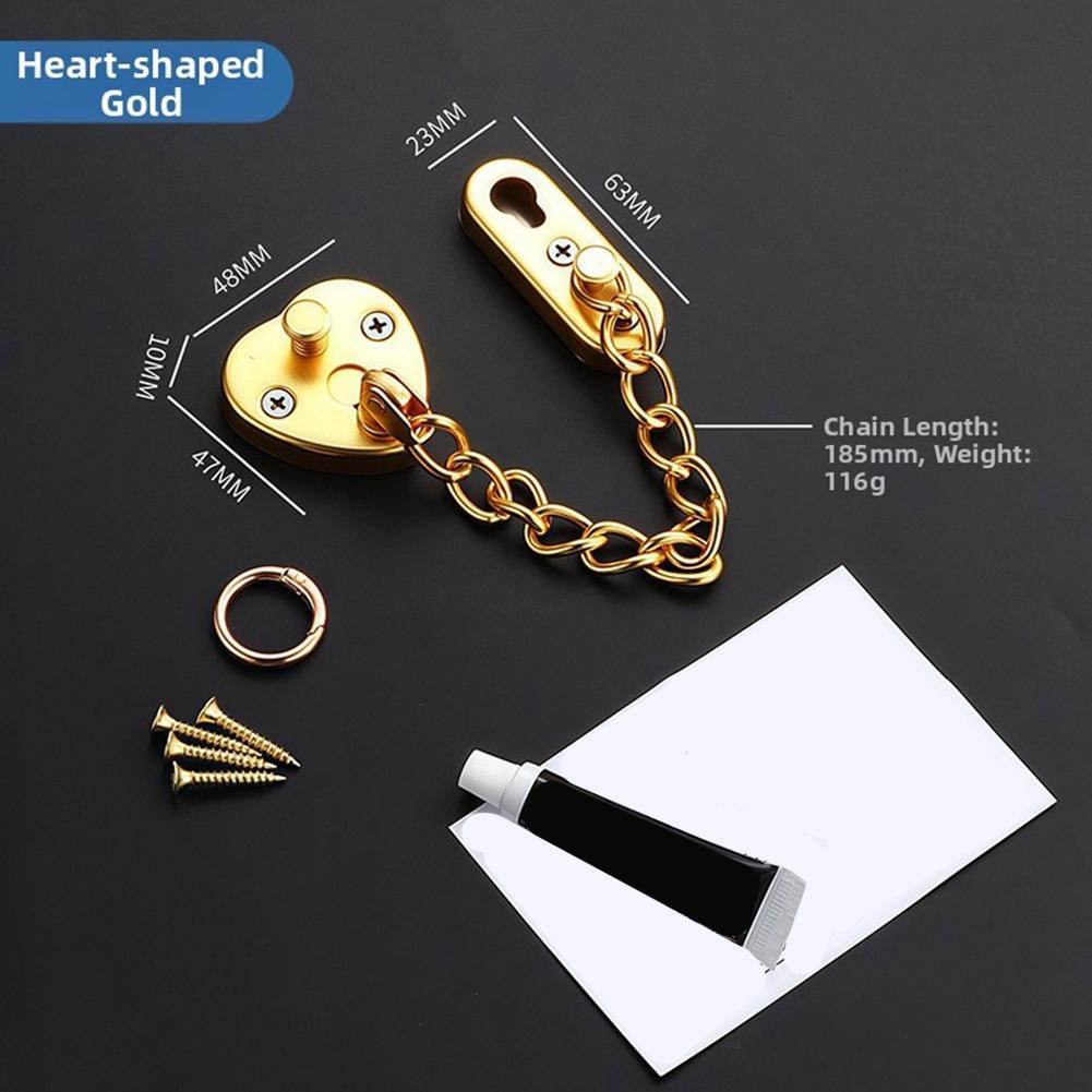 Fechadura de Corrente para Por - Home Security Door Reinforcement Lock avaliação e preço