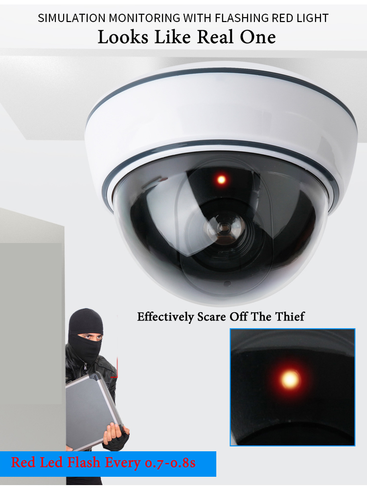 Criativo preto/branco falso do - Home Security And Cctv avaliação e preço